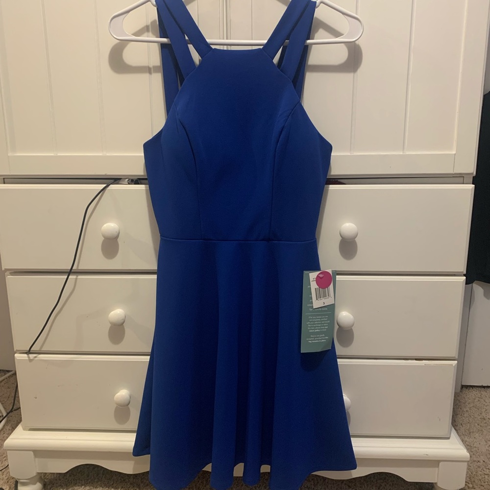Royal Blue Homecoming/Winter Formal Dress